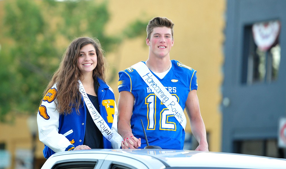 Prescott High School held their 2018 Homecoming Parade and Bonfire Thursday, Sept.27, 2018. (Les Stukenberg/Courier)