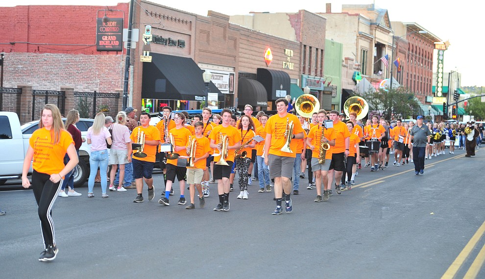 Prescott High School held their 2018 Homecoming Parade and Bonfire Thursday, Sept.27, 2018. (Les Stukenberg/Courier)