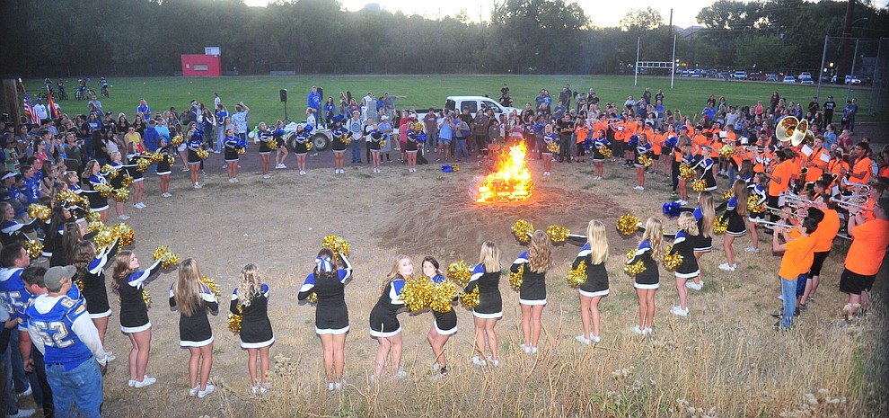 Prescott High School held their 2018 Homecoming Parade and Bonfire Thursday, Sept.27, 2018. (Les Stukenberg/Courier)