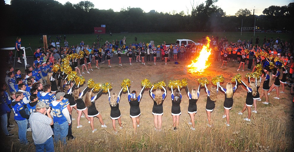 Prescott High School held their 2018 Homecoming Parade and Bonfire Thursday, Sept.27, 2018. (Les Stukenberg/Courier)