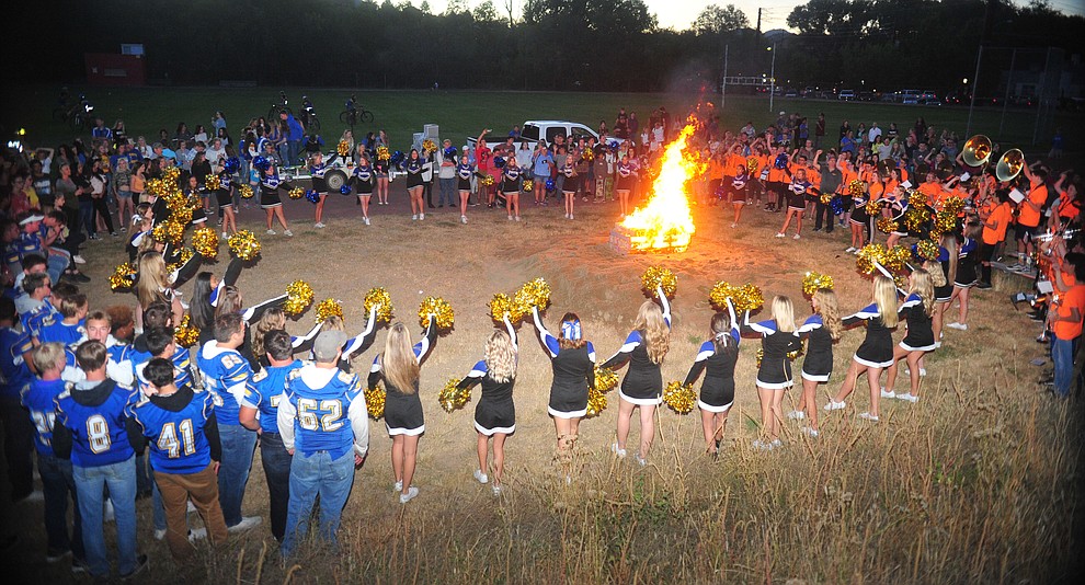 Prescott High School held their 2018 Homecoming Parade and Bonfire Thursday, Sept.27, 2018. (Les Stukenberg/Courier)
