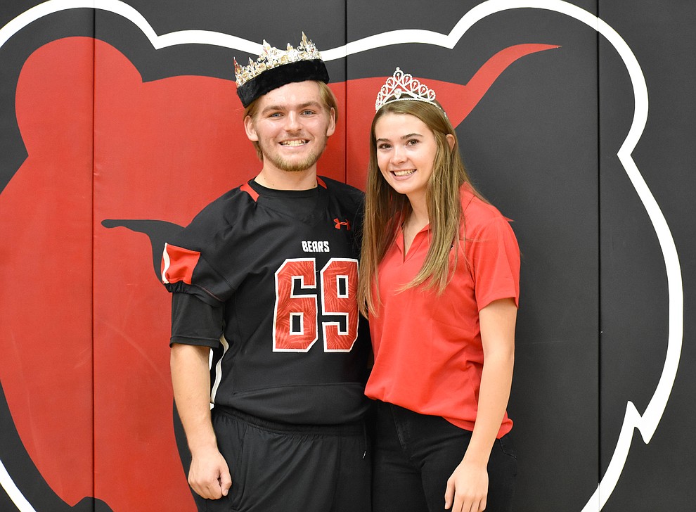 Senior King and Queen - Courtnie Cobb and Hunter Rowe (Courtesy/BMHS, Karina Ayala)