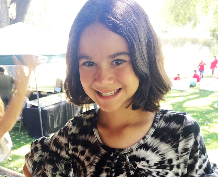 Sara, 13, is Yavapai Big Brothers Big Sisters’ Child of the Week for Monday, Oct. 8, 2018. (YBBBS/Courtesy)