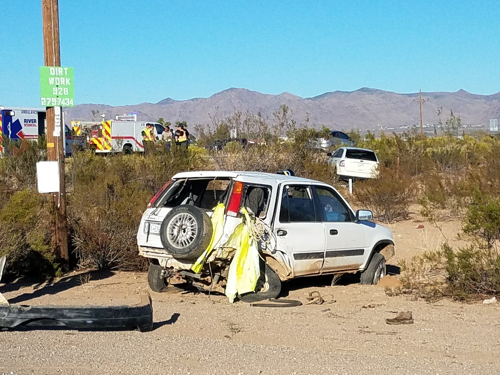 UPDATE One person injured in accident on Highway 68 Kingman Daily