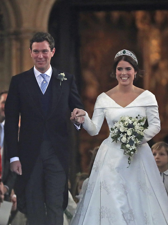 Princess Eugenie weds her beau at Windsor Castle | The Daily Courier ...
