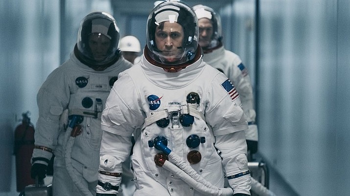 Ryan Gosling stars as space pioneer Neil Armstrong in Damien Chazelle's "First Man," centering on NASA’s 1969 mission to put a man on the moon. (Universal Studios)