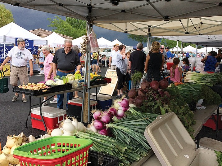 The Prescott Valley Farmers Market will be open from 10 a.m. to 1 p.m. Tuesday in the Harkins Theatre parking lot at Glassford Hill Road and Park Avenue.