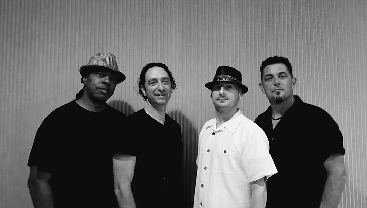 Mike Wade, lead guitar & vocals. Ivan Wade, bass guitar. Tony Rousseau. Lead vocals & sax Eddie Barratinni, drums & vocals.