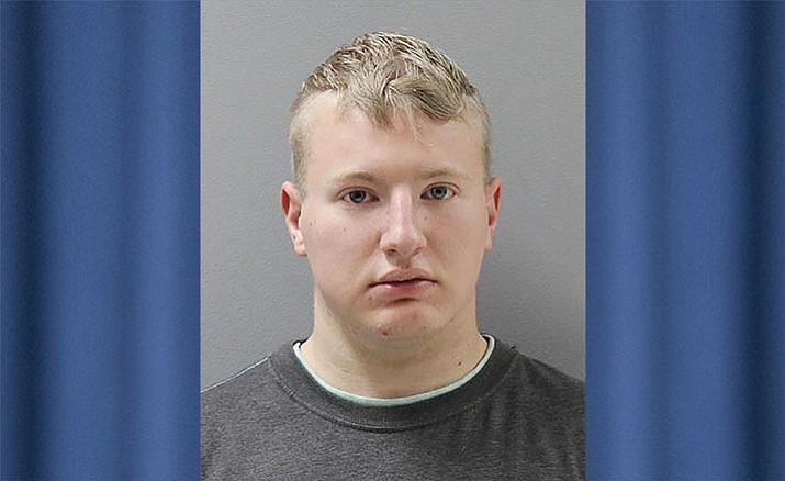 Daniel O'Connor, 18, of Dewey was arrested for possession of child pornography on Nov. 1.