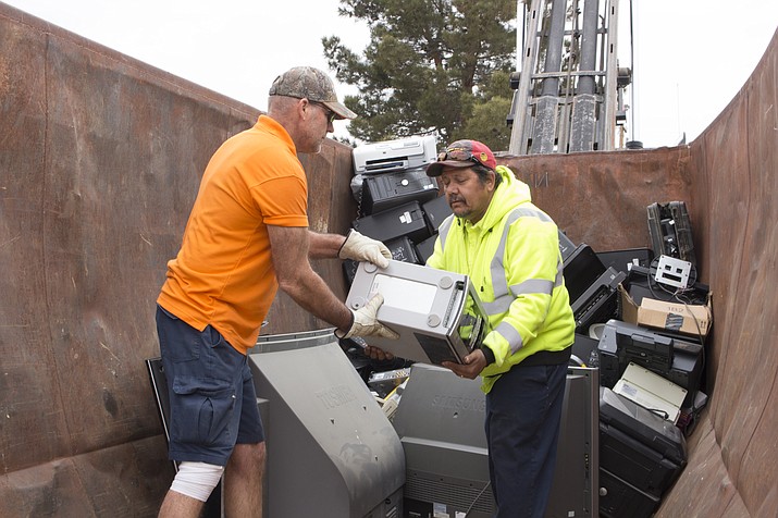 Technology Recycle Drive at 9 a.m. until noon at the City of Kingman Public Works Yard at 3700 E. Andy Devine Ave. 928-692-3015. (Daily Miner file photo)