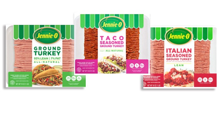 The FDA says these recalled ground turkey products were manufactured by Wisconsin-based Jennie-O Turkey Store Sales, LLC on September 11 and shipped to stores nationwide. (FDA)