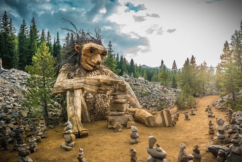 Giant wooden troll removed in Colorado could get new home | Kingman