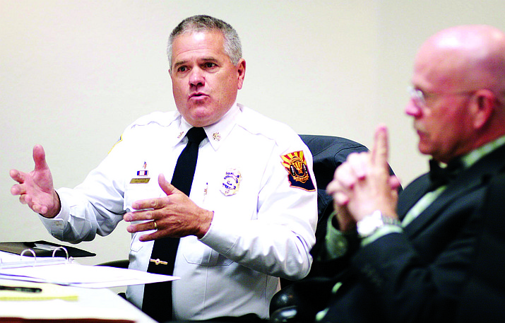 Tuesday, the governing boards of the two fire districts each voted unanimously to consolidate the two districts into one district, a marriage with no possibility of divorce.