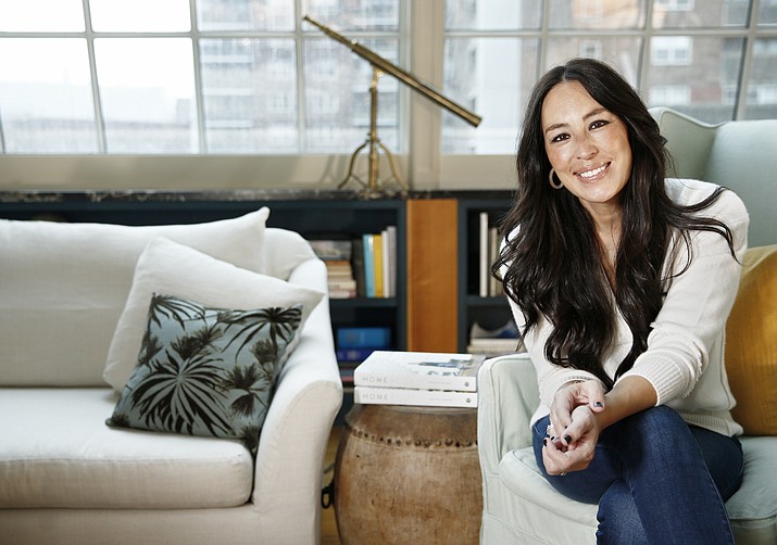 Joanna Gaines poses for a portrait Nov. 6, 2018, at The Greenwich Hotel in New York to promote her book “Homebody: A Guide to Creating Spaces You Never Want to Leave.” (Photo by Brian Ach/Invision/AP)