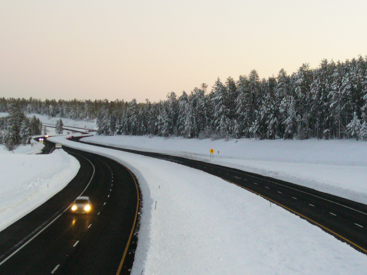 Snow in the forecast; download ADOT alerts app for highway conditions