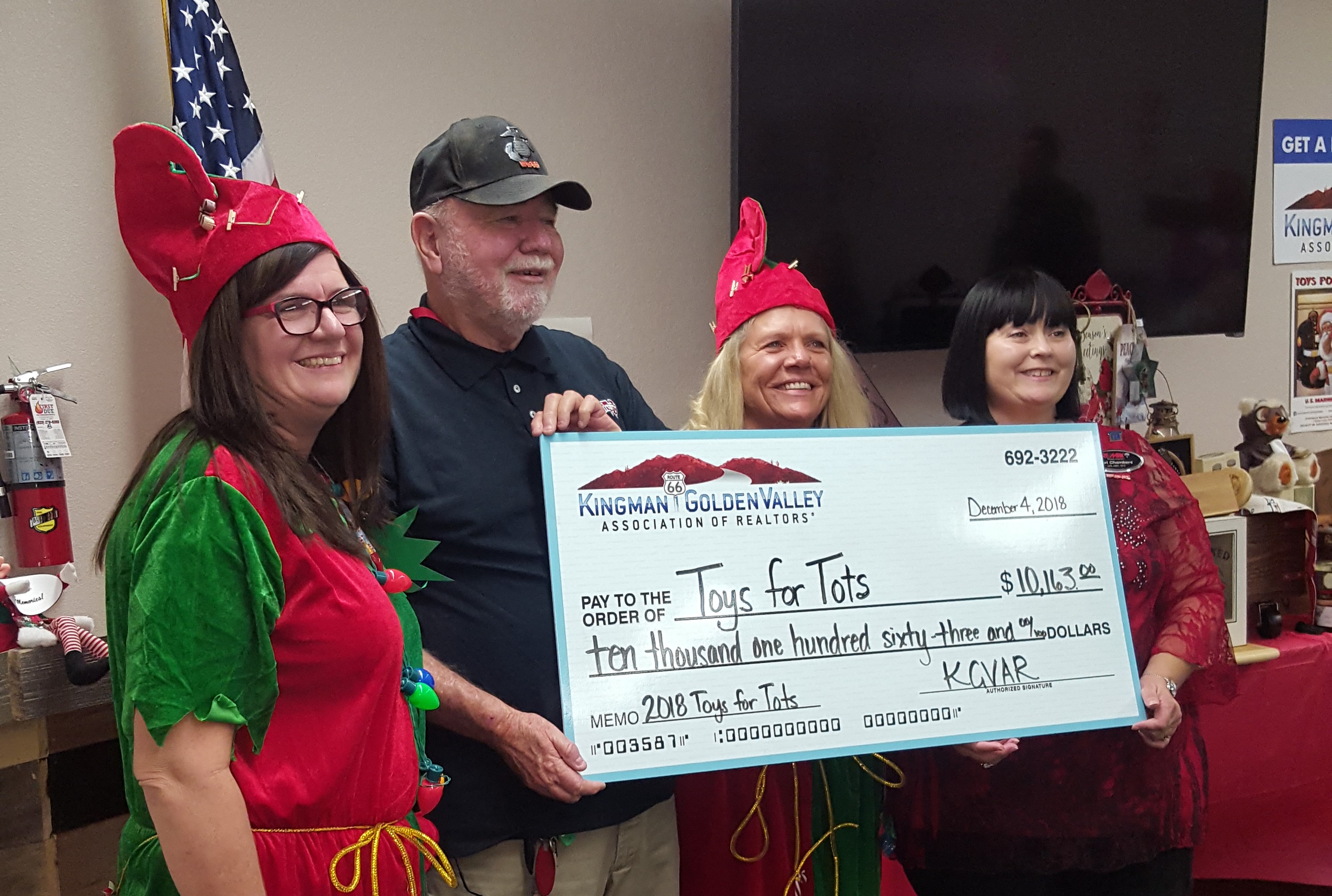 Letter Thank you for donating The Kingman Miner Miner Kingman, AZ