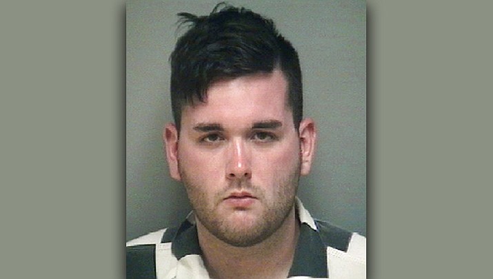 James Alex Fields Jr. Fields was convicted of first-degree murder for driving his car into counterprotesters at a white nationalist rally in Virginia. He faces 20 years to life in prison as jurors reconvene to consider his punishment. (Albemarle-Charlottesville Regional Jail)