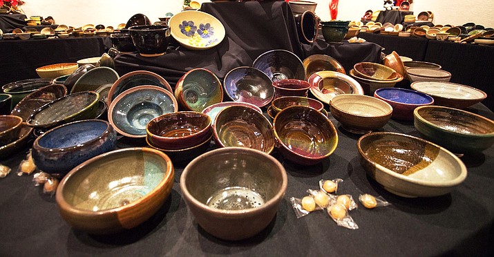 Every Thursday since the beginning of March, volunteer ceramicists have been donating their skills and time to create hundreds of bowls.