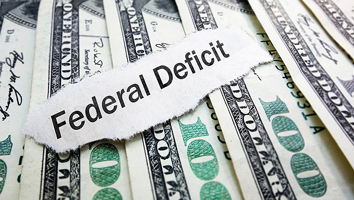 In its monthly budget report, the Treasury Department said Thursday that the deficit for November was $66.4 billion higher than the imbalance in November 2017. The total as November is $204.9 billion, but a big part of the increase reflected a calendar quirk.