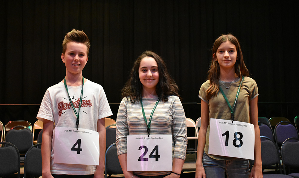 Prescott Mile High Middle School lists spelling bee winners The Daily