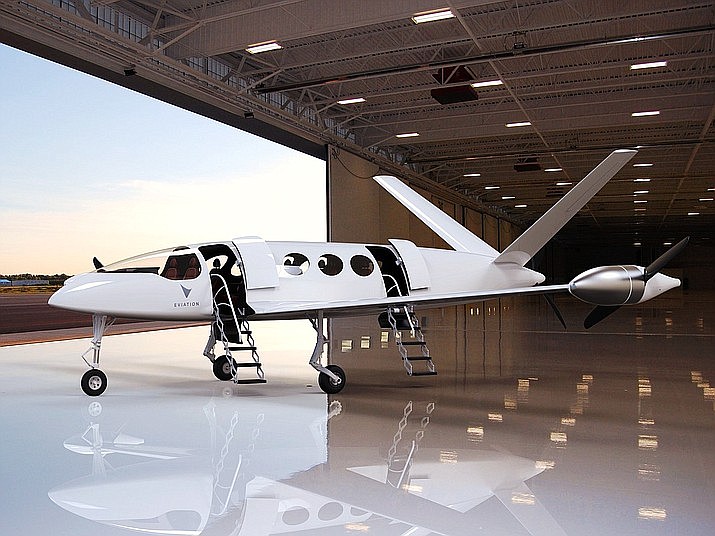 Eviation Aircraft plans to build and market the all-electric powered “Alice” commuter airplane in the next year. The company has chosen Prescott as its U.S. base of operations. (Courtesy photo)