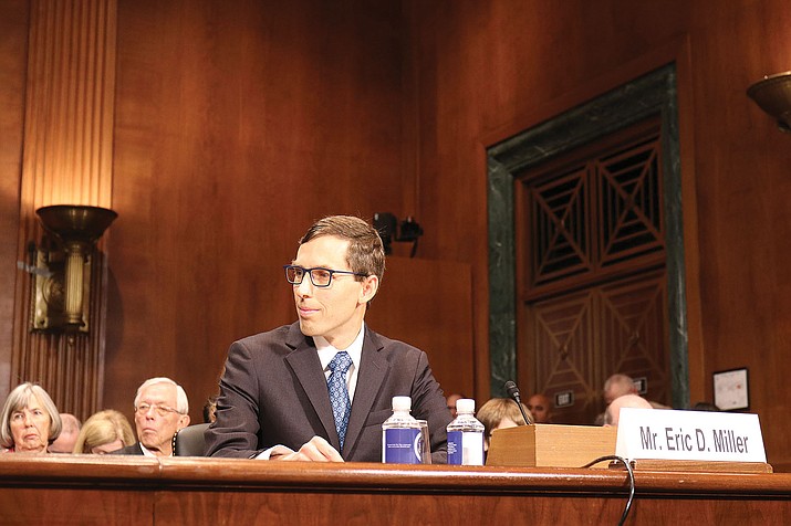 Eric Miller, a 9th U.S. Circuit Court of Appeals nominee opposed by tribes, is one of many whose confirmation votes stalled. (Daniel Perle/Cronkite News)