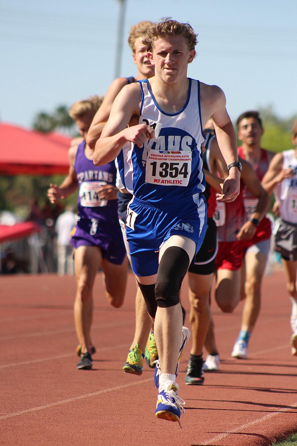 May 4 – The Lee Williams, Kingman and Kingman Academy high schools competed at the track and field state championship Friday and Saturday at Mesa Community College.