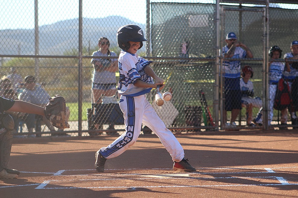 June 19 - Kingman North scored seven runs in the fourth inning Tuesday to cruise to a 12-2 win over Blythe in the second round of the District 9 Tournament.