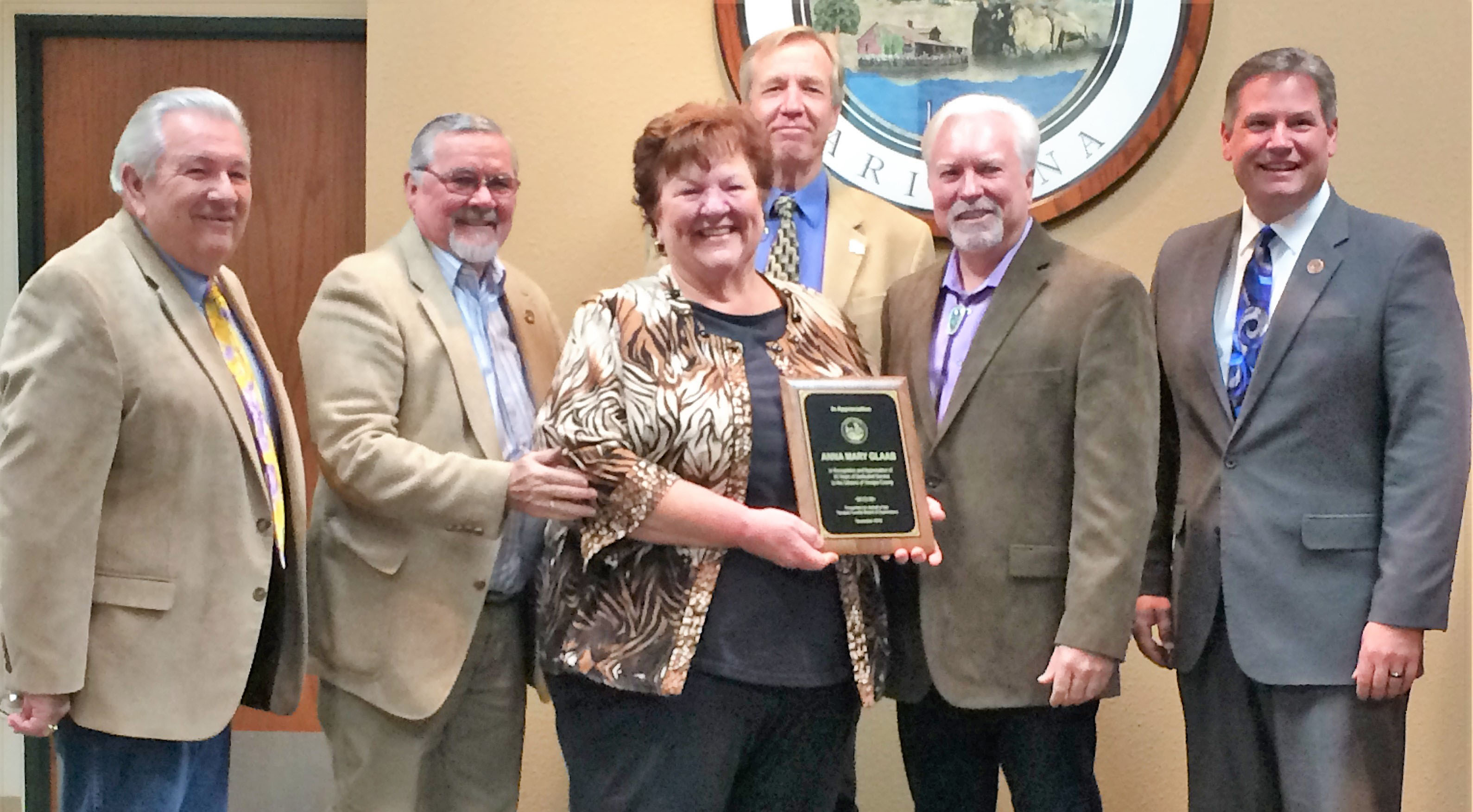 Board of Supervisors recognizes Glaab for 35 years of service | The ...