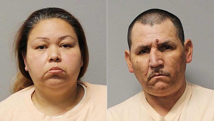 Johanora Gonzalez, 40, left, and Jairo Chavez-Rodriguez, 39, right, were arrested in December as part of a drug task force investigation. (Yavapai County Sheriff's Office/Courtesy photos)