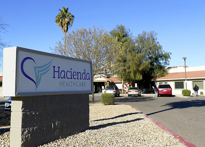 Hacienda HealthCare in Phoenix. The revelation that a Phoenix woman in a vegetative state recently gave birth has prompted Hacienda HealthCare CEO Bill Timmons to resign, putting a spotlight on the safety of long-term care settings for patients who are severely disabled or incapacitated. (AP Photo/Ross D. Franklin)