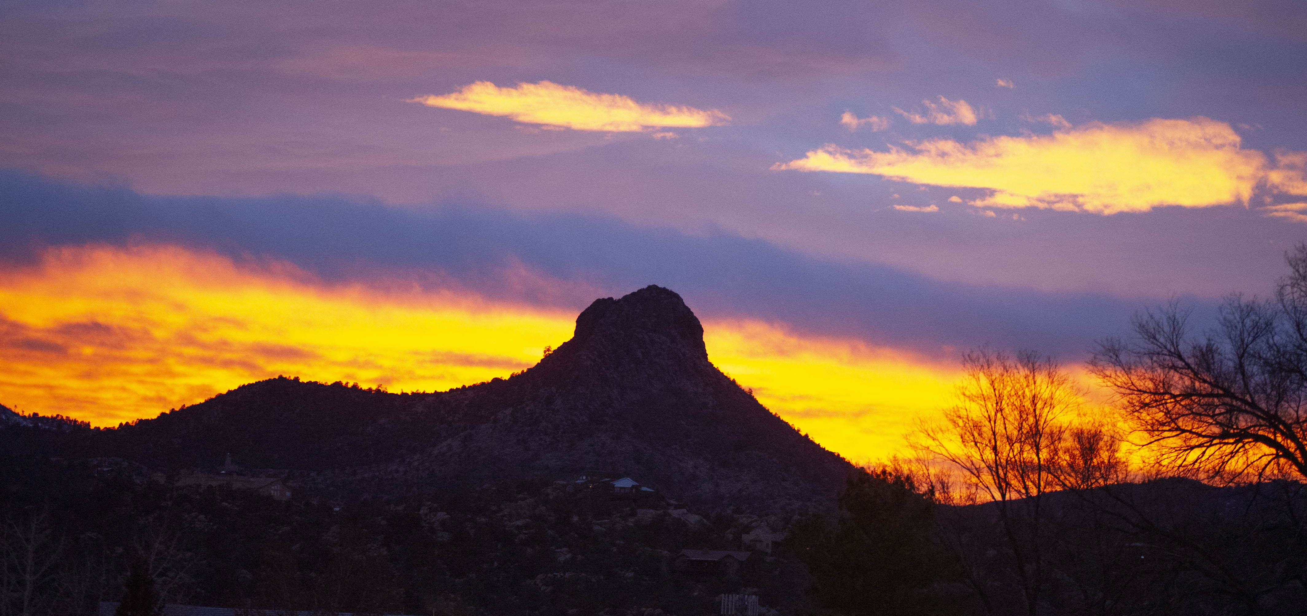 Photo: Thumb Butte sunset | The Daily Courier | Prescott, AZ