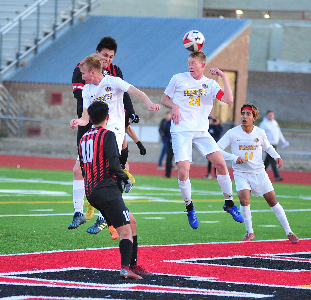 Bradshaw Mountain Vs Prescott Boys Soccer The Daily Courier