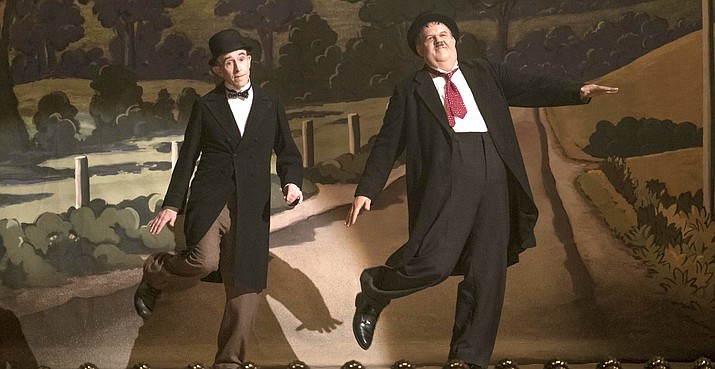 The main focus of Stan & Ollie is the relationship between the two stars.  They were very close and supportive of each other.  The outstanding portrayal of the two men — makeup, posture and especially the acting together will make viewers believe they are watching the legendary pair themselves.