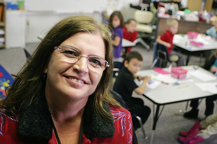 Jill Maynard has taught kindergarten at Camp Verde United Christian School for the past 13 years. VVN/Bill Helm