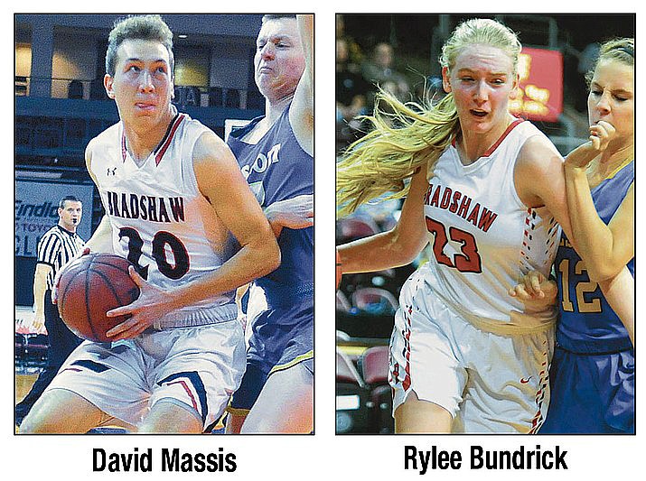 The Bradshaw Mountain boys and girls basketball teams have qualified for the 4A state play-in round Thursday, Feb. 7, 2019. (Courier file photos)