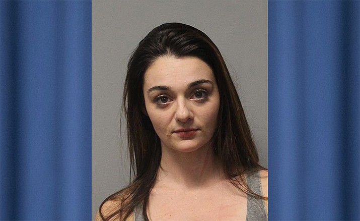 Kathryn Barbosa-Cabral, 28, was arrested for assault, child abuse, drug possession and several other charges in Rimrock Saturday night, Feb. 9.