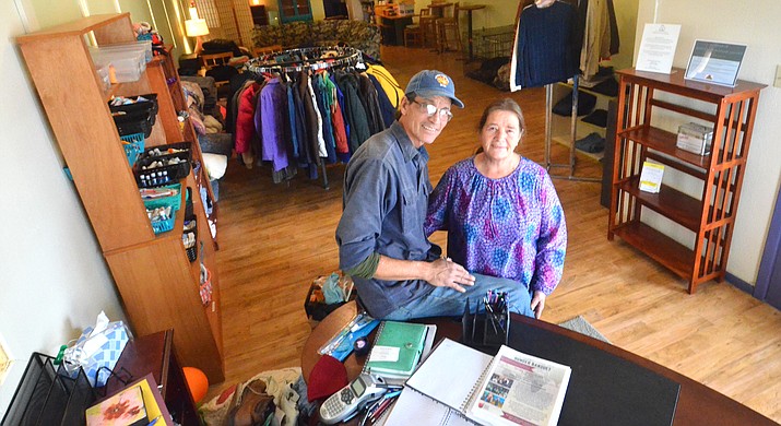 Wing and Laurie walk the talk when it comes to helping the homeless in Sedona. VVN/Vyto Starinskas