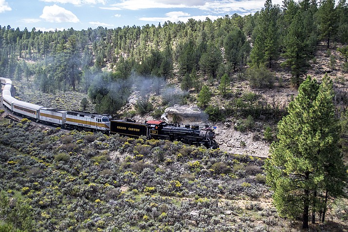 Grand Canyon Railway has announced its 2019 Steam Engine schedule. (Photo/Grand Canyon Railway)