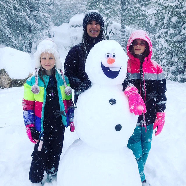 Kids being kids on a snow day! Prescott, Arizona (Jen Lucas)