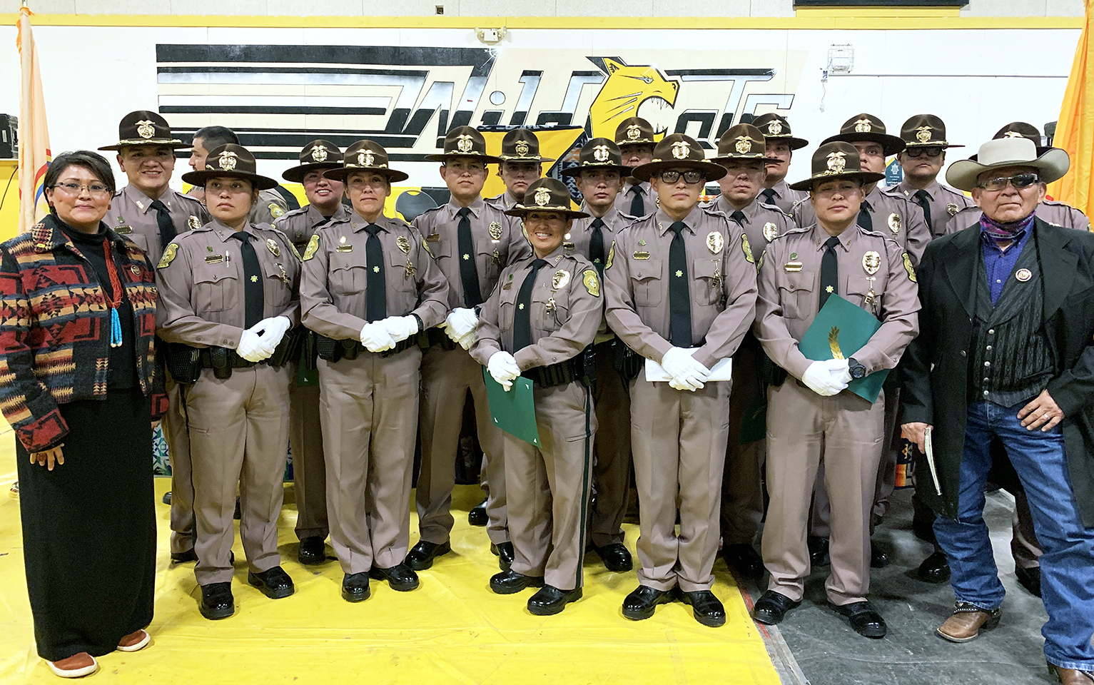 Navajo Police Academy graduates 16 police officers NavajoHopi