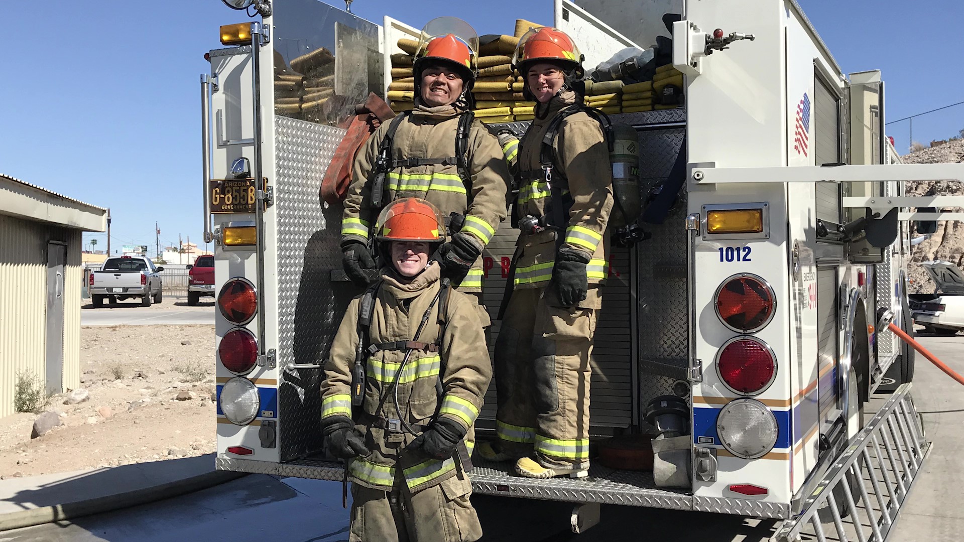 She’s a firefighter Melissa Ford, Kingman Fire Departments’ only