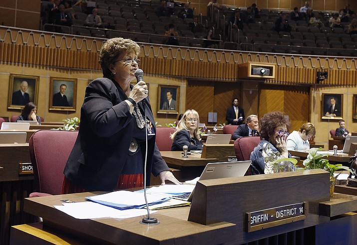 Rep. Gail Griffin, R-Hereford, said a bill to exempt a portion of veterans’ military pensions could have helped the state attract more retirees to the state. (Ross D. Franklin/AP, file)