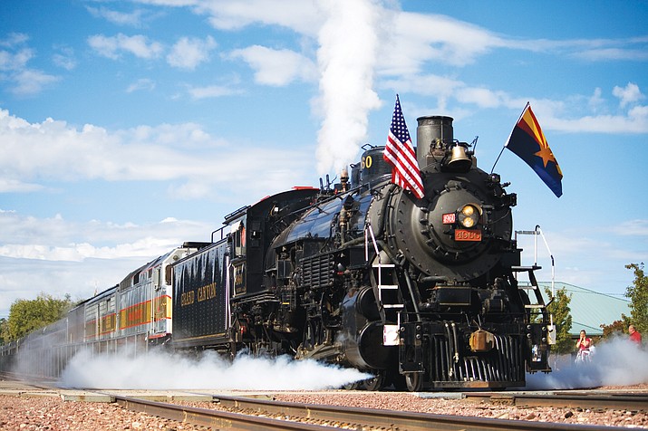 Williams historian Al Richmond will discuss the railroading history in Williams March 20 as part of Kaibab National Forest's Archaeology Month programming. (Grand Canyon Railway/photo)