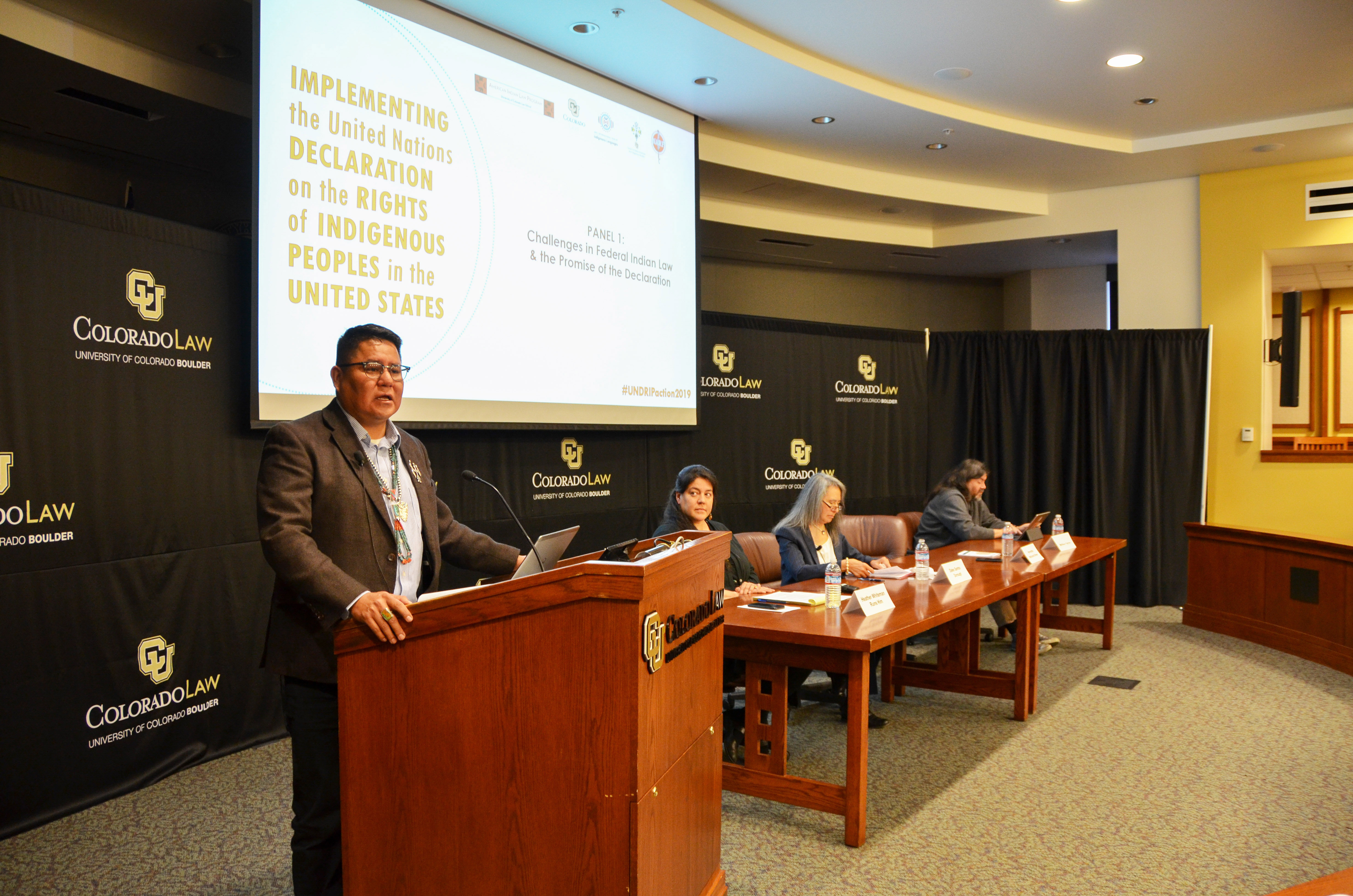 Delegate Brown represents Navajo Nation at United States conference