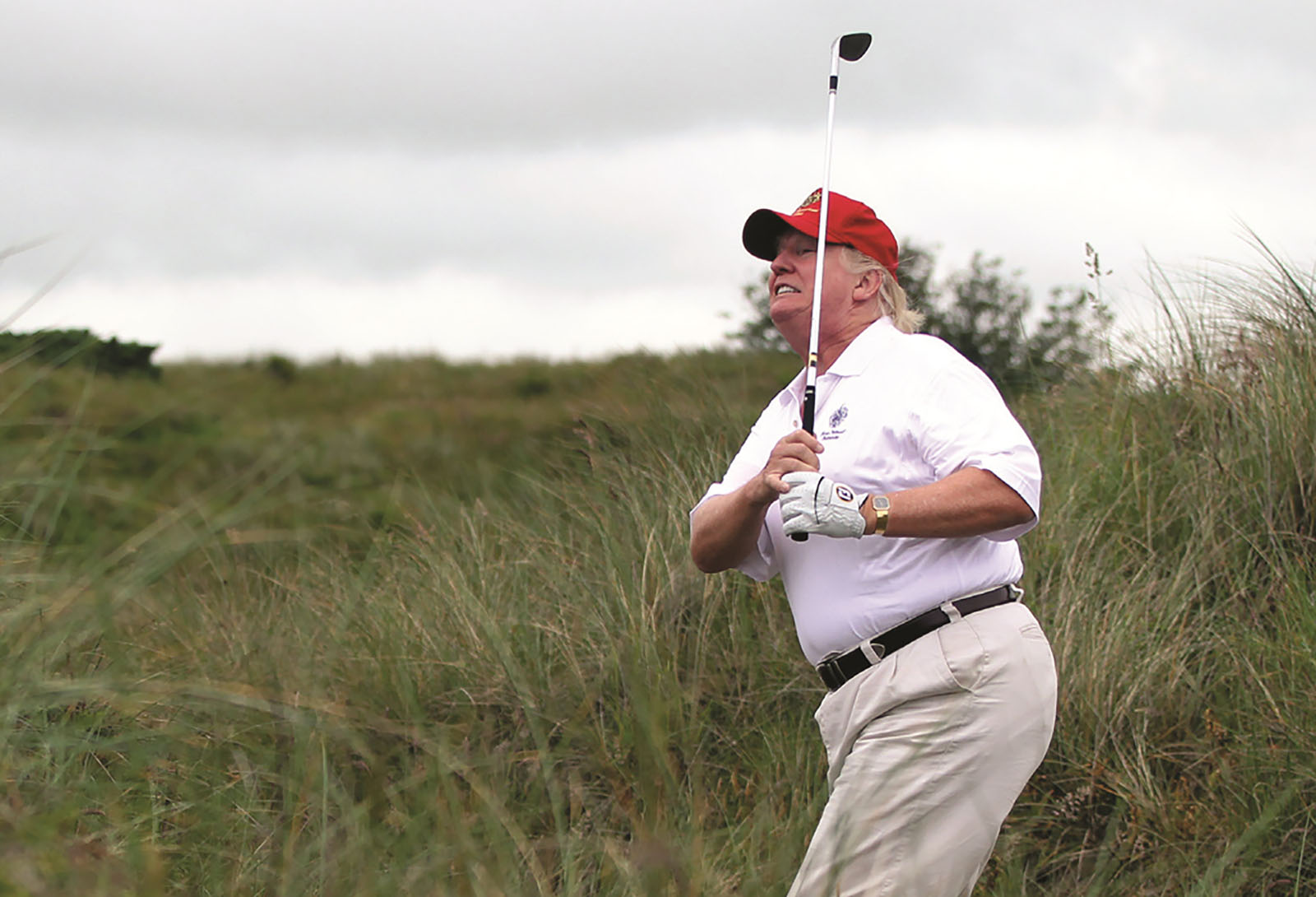 Дональд Трамп гольф