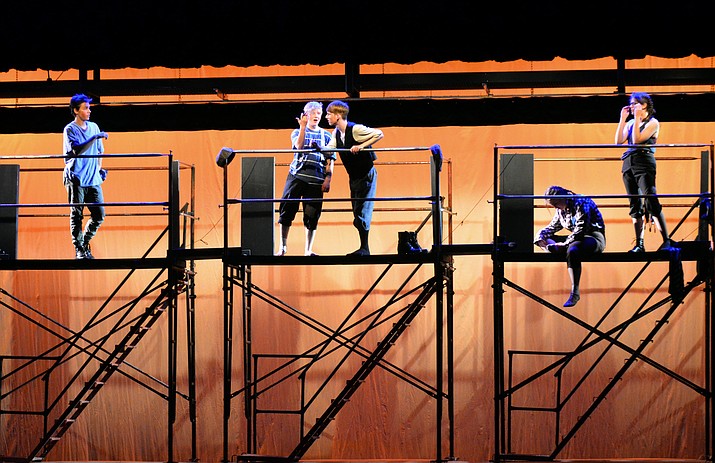 Mingus Union’s theater troupe will perform Disney Newsies: The Musical weekends, April 6-14. VVN/Vyto Starinskas