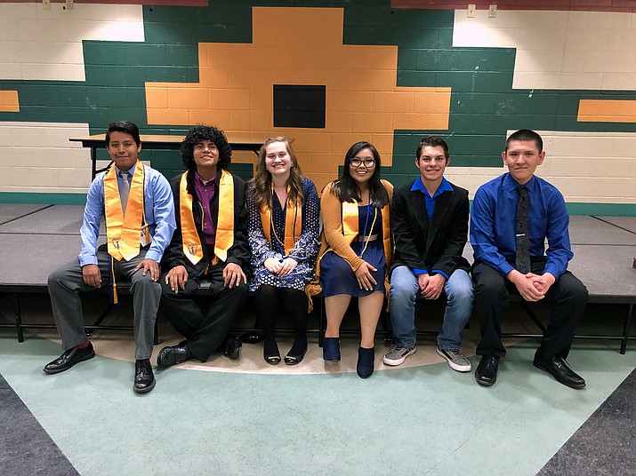 Tuba City High School inducts new National Honor Society members