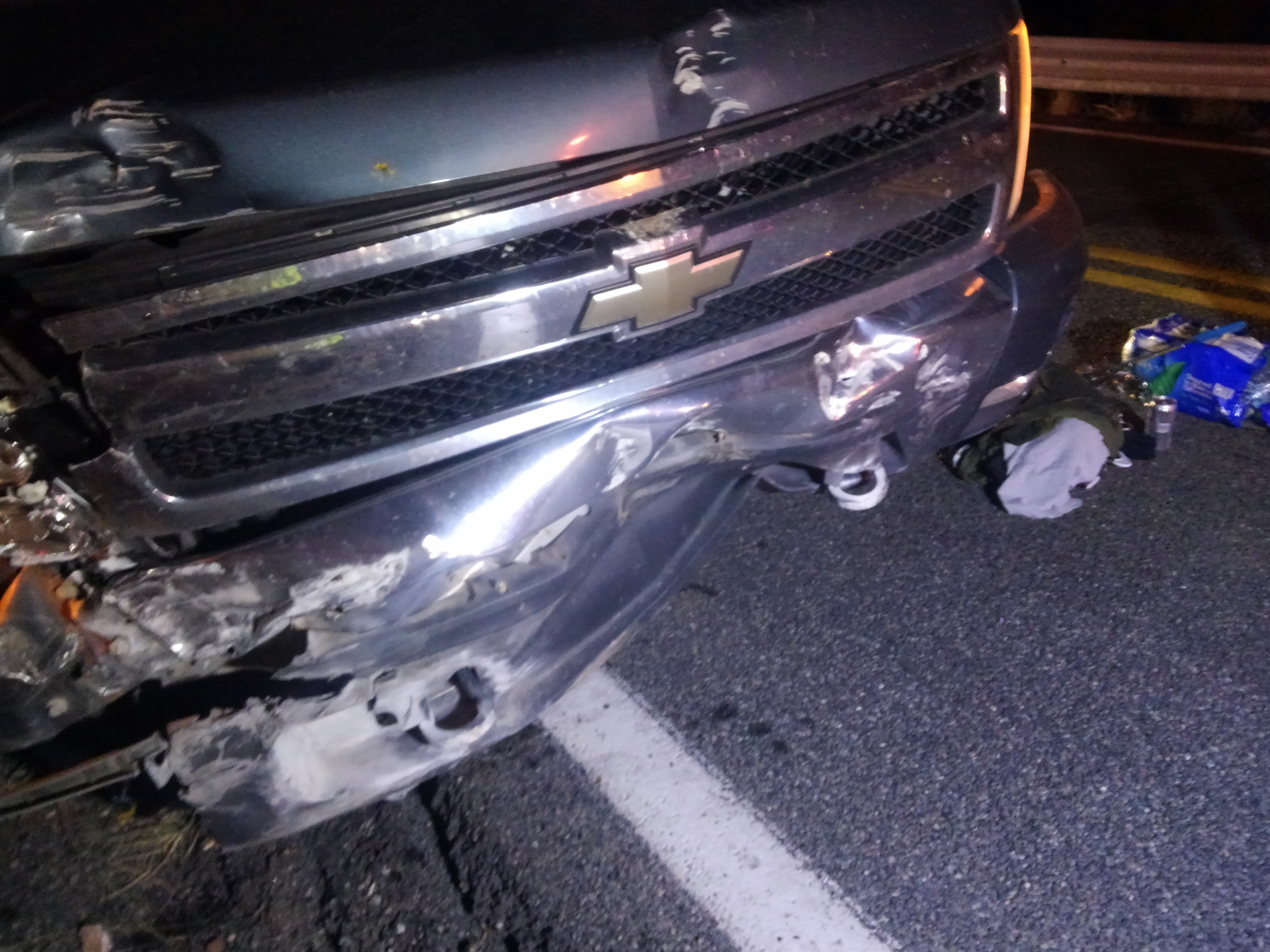 Authorities respond to vehicle crash outside Jerome The Verde