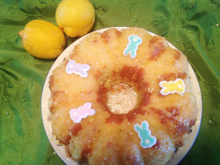 Lemon Buttermilk Pound Cake. (Diane DeHamer/Courtesy)